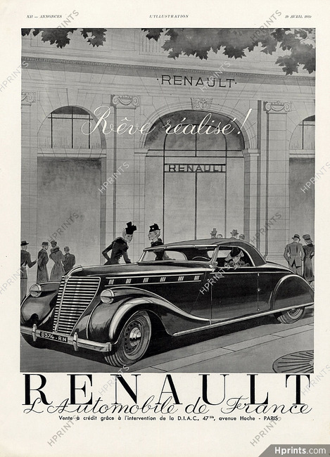 Renault 1939 Rêve réalisé !