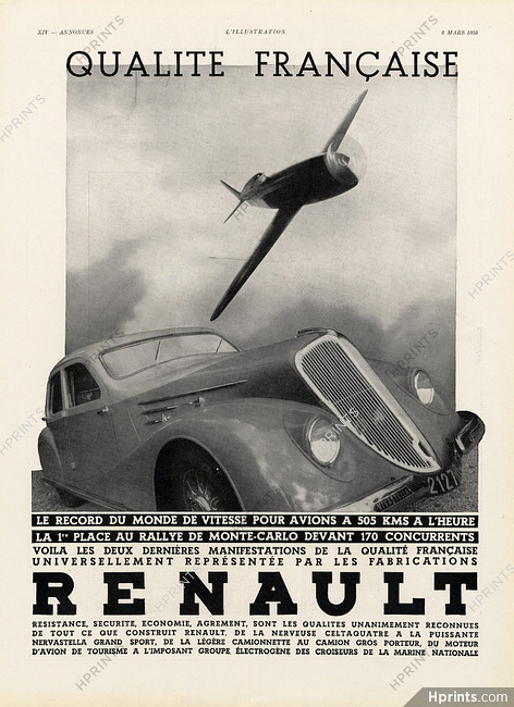 Renault 1935 Airplane