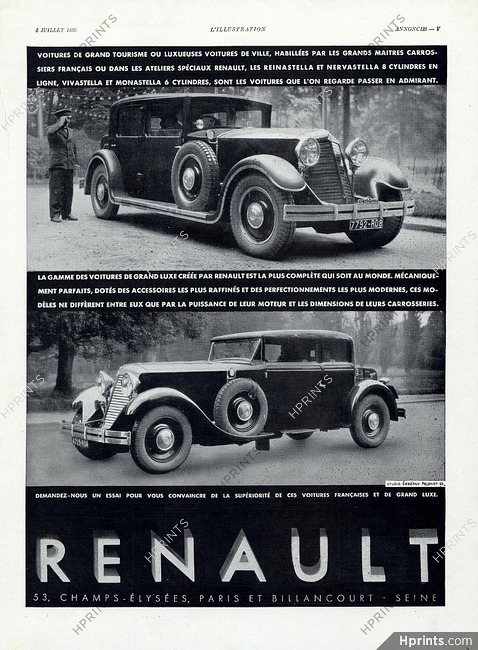 Renault 1930 Photo Deberny Peignot