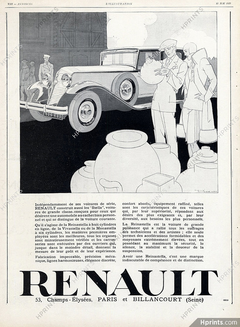 Renault 1929 René Vincent