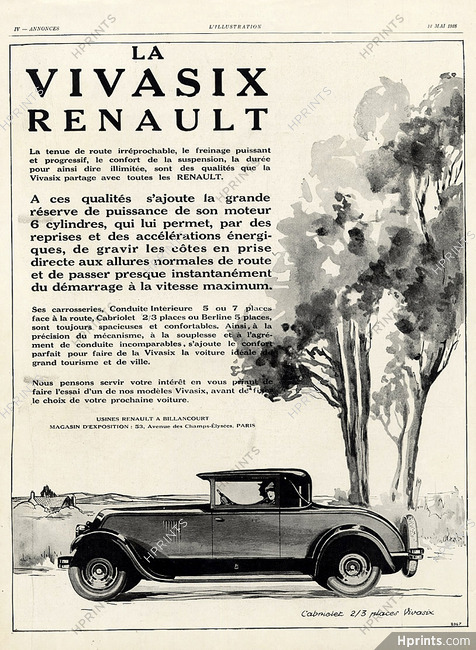 Renault 1928 Vivasix