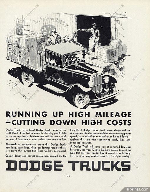 Dodge Trucks 1930