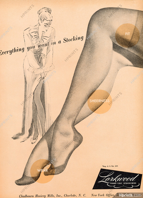 Larkwood (Hosiery, Stockings) 1945