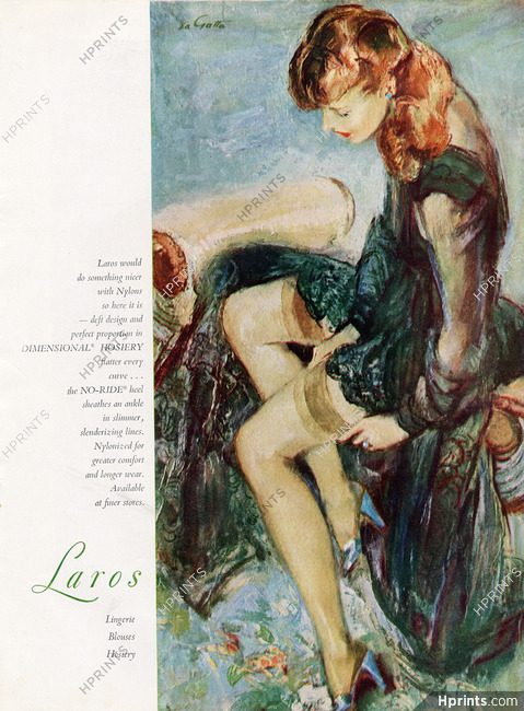 Laros (Lingerie) 1951 John LaGatta
