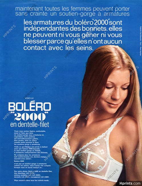 Boléro (Lingerie) 1970 Photo Jacques Rouchon