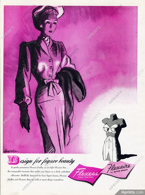 Flexees (Lingerie) 1960 Coolaire, Girdles — Advertisement