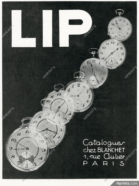 LIP (Watches) 1929 Blanchet
