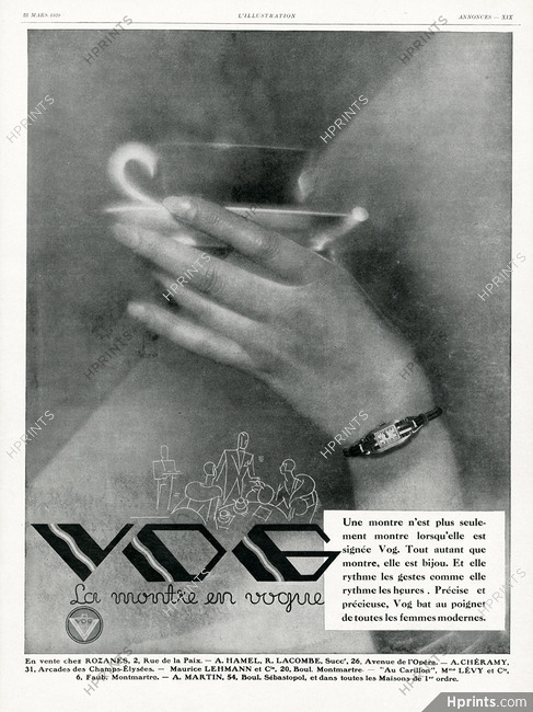 VOG (Watches) 1929