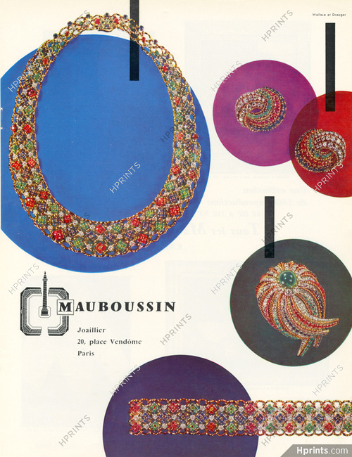 Mauboussin 1960 Set of Jewels