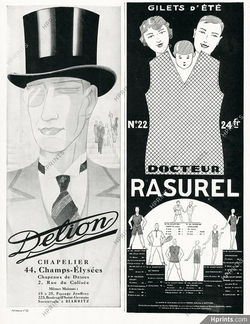 Delion & Docteur Rasurel 1929
