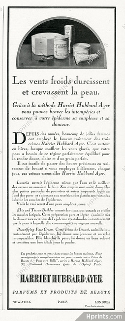 Harriet Hubbard Ayer 1930 Luxuria