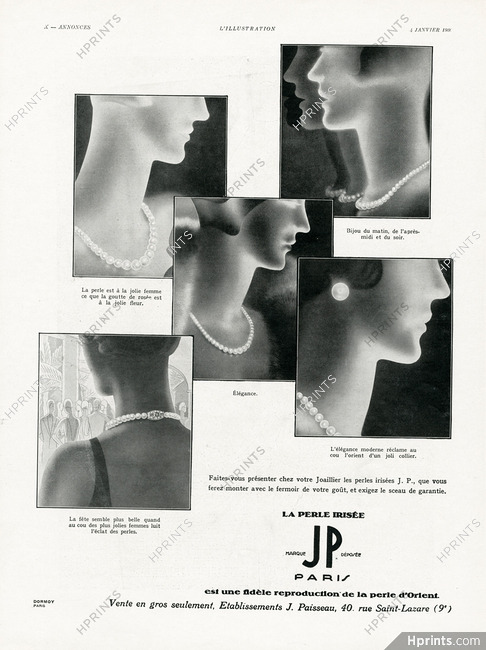 J.Paisseau JP (Pearls) 1930