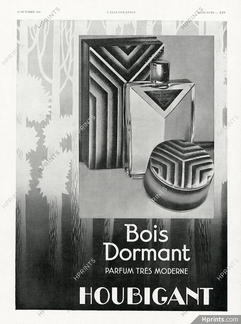 Houbigant 1930 Bois Dormant Art Deco (L)