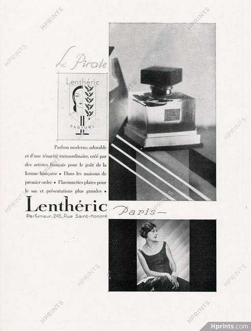 Lenthéric (Perfumes) 1929 Le Pirate