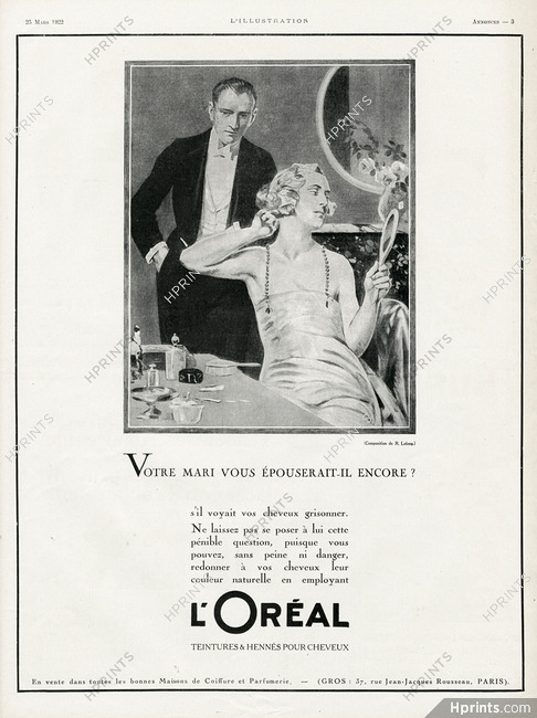 L'Oréal 1922 René Lelong