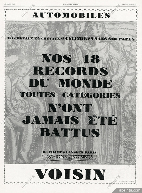 Voisin (Cars) 1929 Records du monde