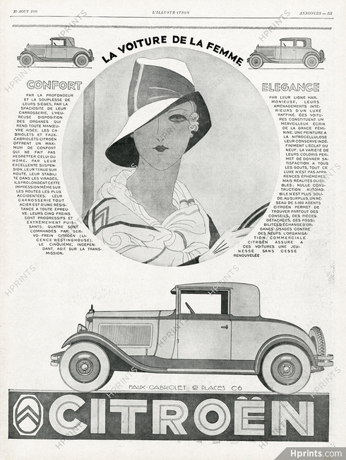 Citroën 1929 La Voiture de la Femme