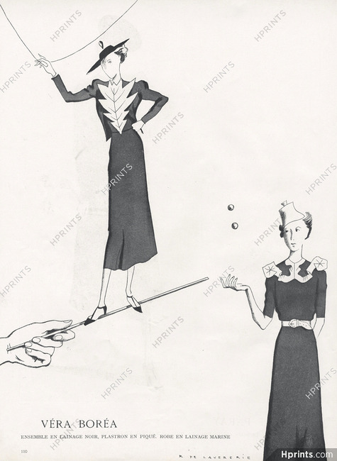 Véra Boréa (Couture) 1937 Raymond de Lavererie