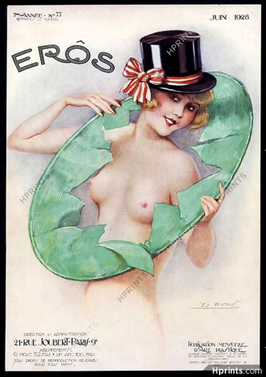 Léo Fontan 1928 Eros, Cover