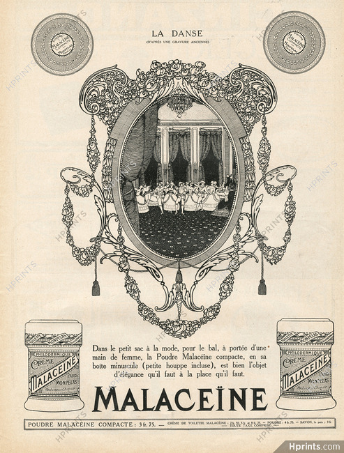 Malaceïne 1921 La Danse