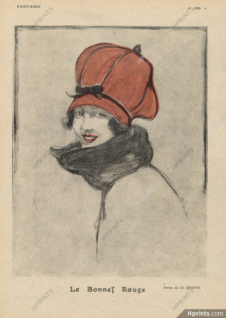 Le Bonnet Rouge, 1918 - Le Quesne The Red Hat