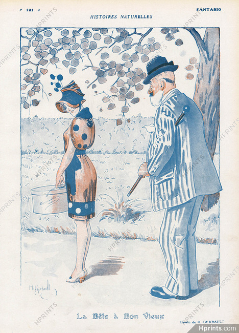 Henry Gerbault 1919 "La Bête à Bon Vieux" Coccinelle, Ladybug