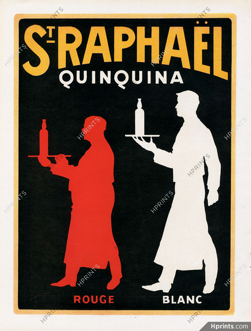 Saint-Raphaël - Quinquina 1950 Poster art