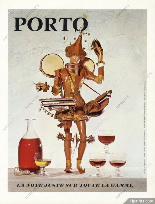 Porto 1969 Casa de Portugal, Musicien Automate