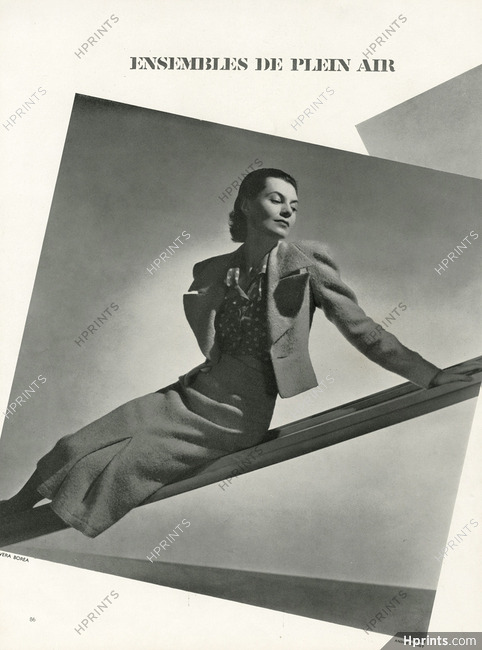 Véra Boréa (Couture) 1937 Horst