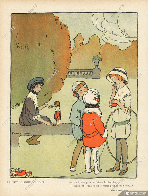 Torné-Esquius 1912 "Psychologie du goût", Children