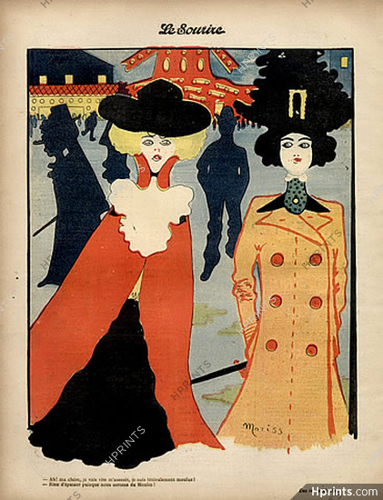 Moriss 1900 Moulin Rouge, Pigalle