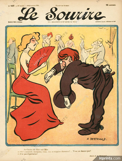 Albert Bertrand 1901 "Invitation à la Danse"