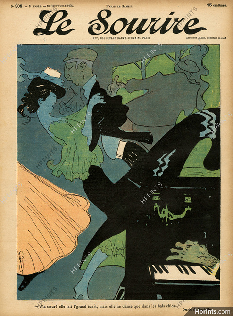 Auguste Roubille 1905 Tango Dancers
