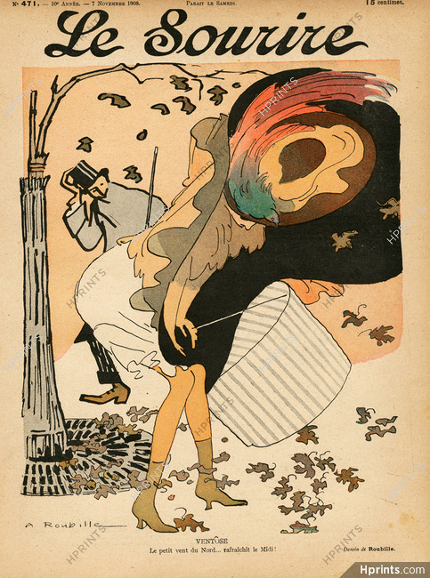 Auguste Roubille 1908 "Ventôse" Wind
