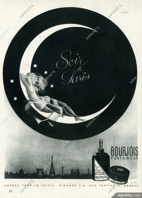 Bourjois (Perfumes) 1945 Soir de Paris, Pouprou