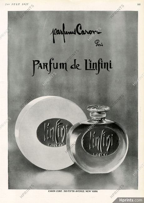 Caron (Perfumes) 1927 L'infini