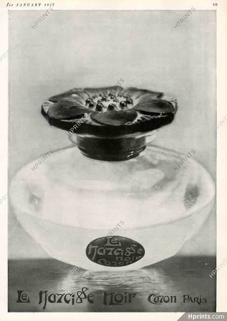 Caron (Perfumes) 1927 Le Narcisse Noir, Julien Viard