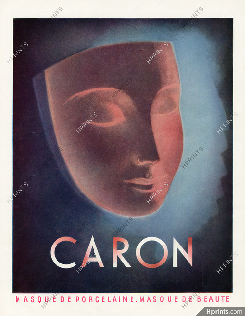 Caron (Cosmetics) 1937 Mask