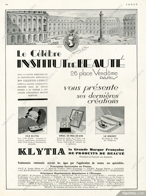 Klytia 1929 Shop Window, Place Vendôme