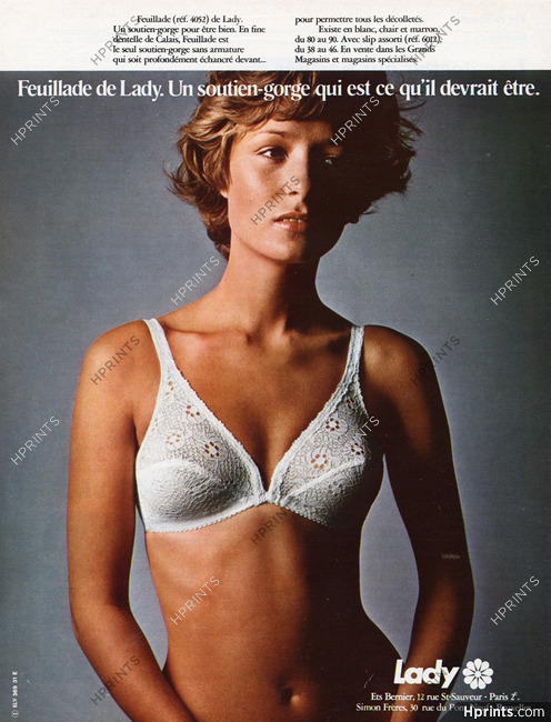 Lady (Lingerie) 1972 Brassiere