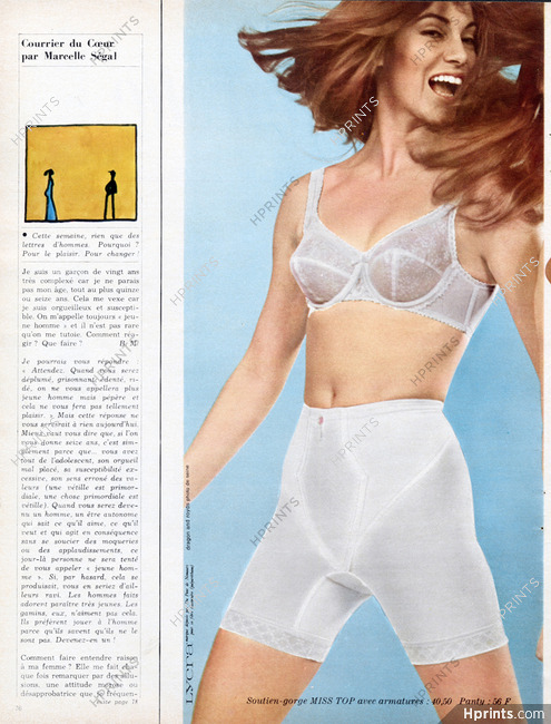 Lejaby 1963 "Miss Top", Brassiere, Pantie Girdle