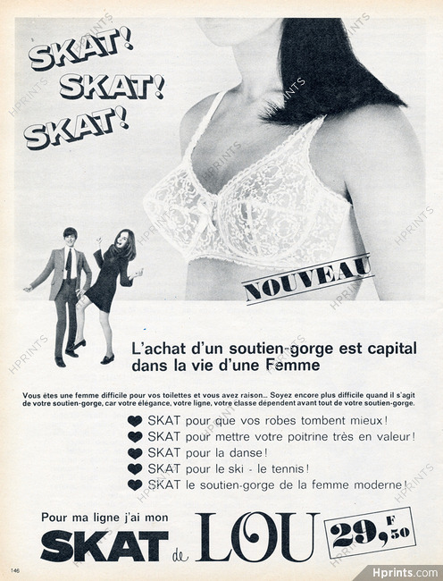 Lou 1967 "Skat", Brassiere