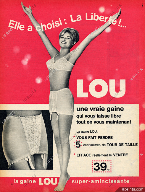 Lou 1962 Girdle, Brigitte Bardot