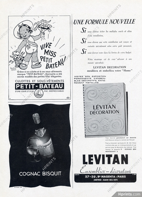 Petit Bateau (underwear) 1947 Béatrice Mallet