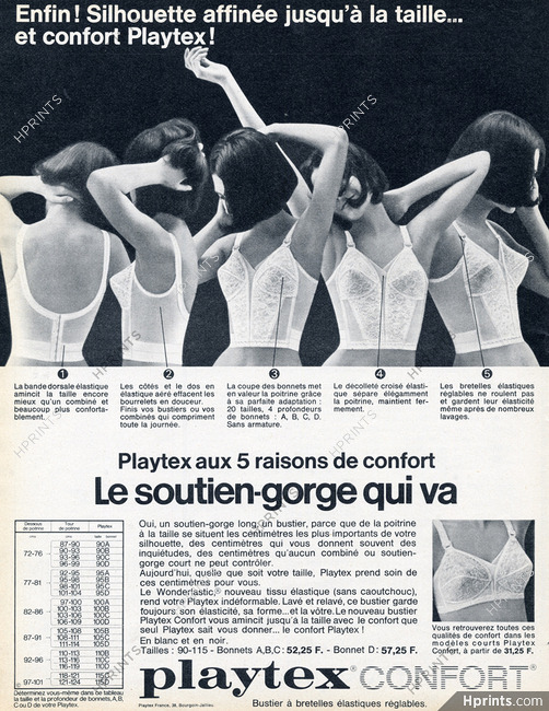 Playtex 1969 Brassiere