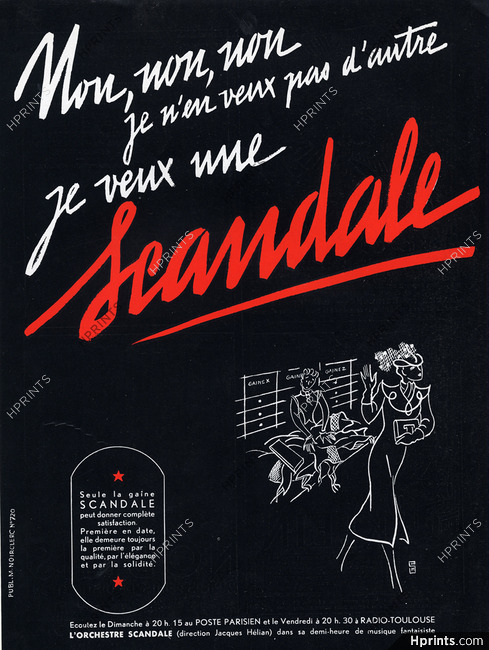 Scandale (Lingerie) 1946