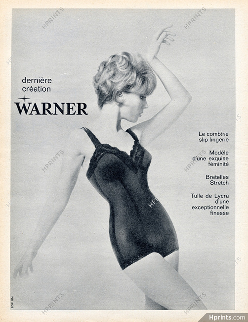 Warner's (Lingerie) 1965 Combiné