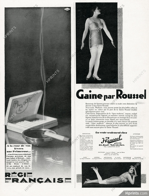 Roussel (Lingerie) 1929 Girdle