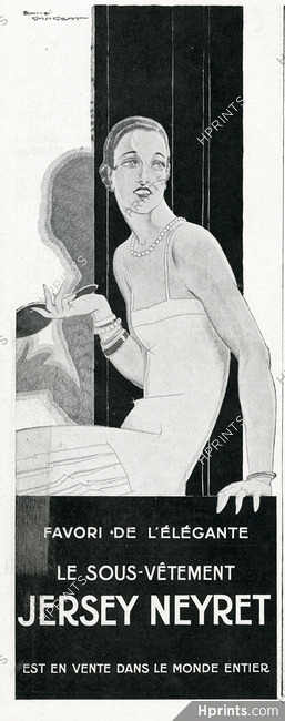 Neyret (Lingerie) 1929 René Vincent