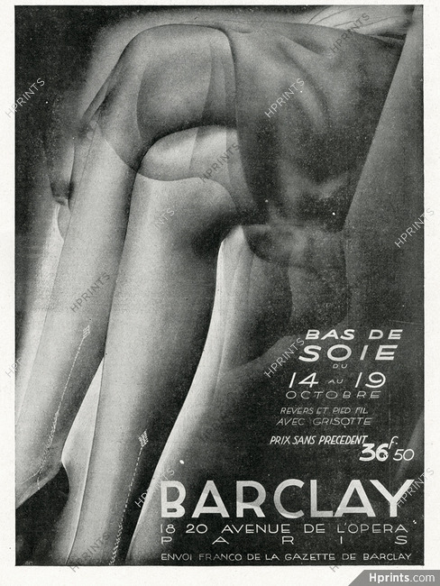 Barclay (Stockings) 1929